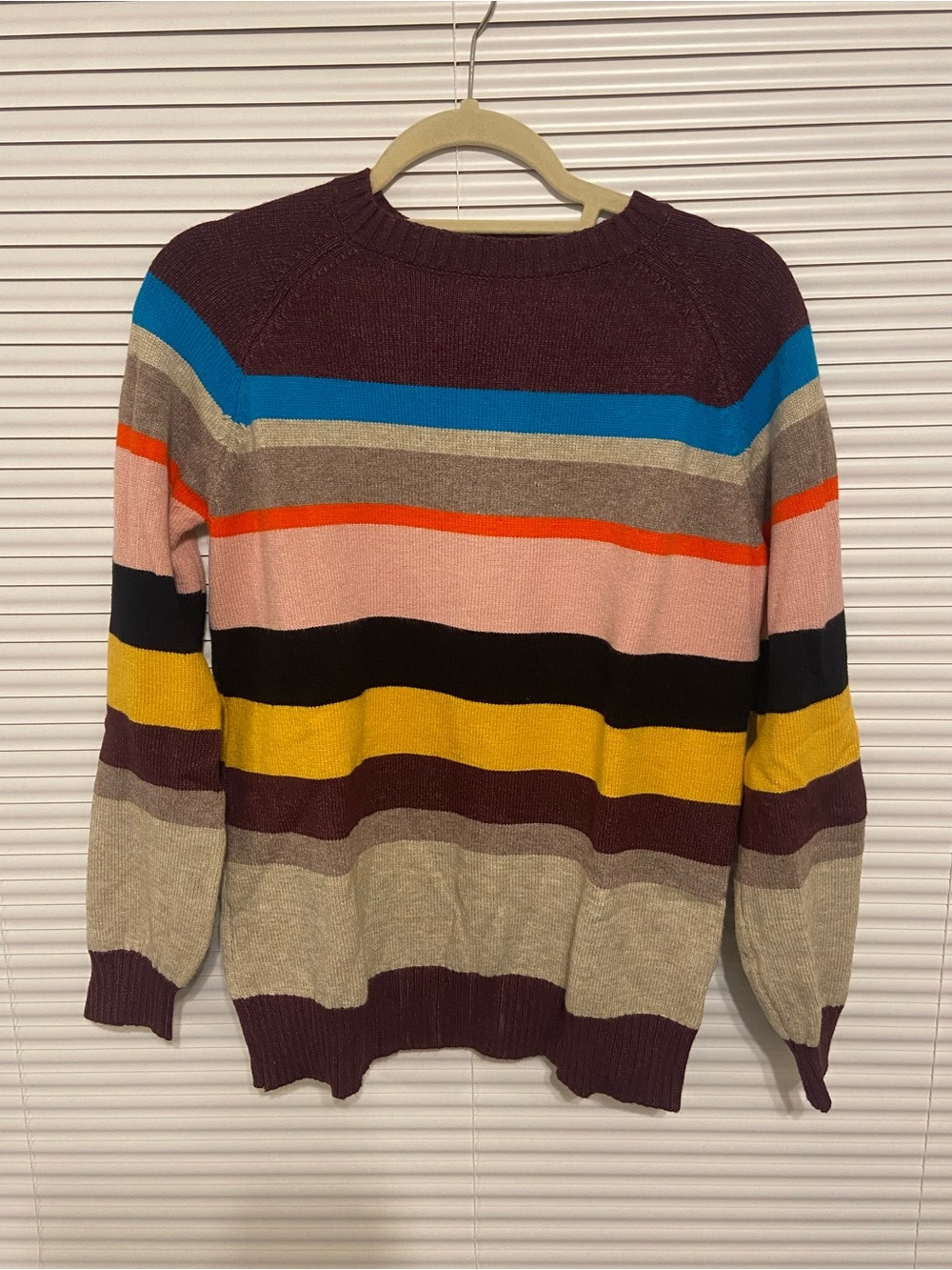 Striped Multicolor Crewneck Sweater